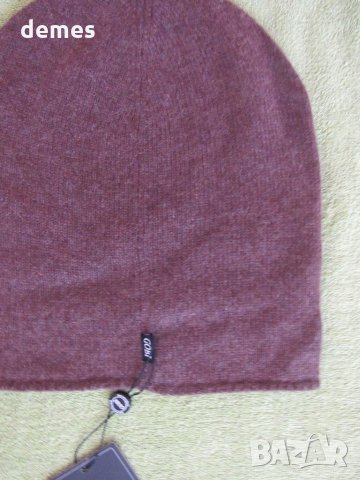  Дамска/мъжка плетена  шапка GOBI, 100% кашмир, Монголия, снимка 3 - Шапки - 27331274