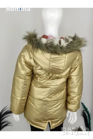 Midimod Gold -яке за момиче в златисто, снимка 2 - Детски якета и елеци - 45637352