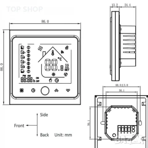 Термостат, снимка 4 - Естествен паркет - 48787448