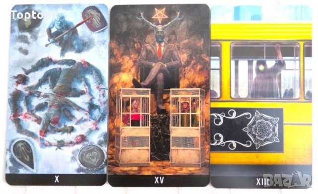 Таро карти: TV Series Tarot & Friends Tarot & Crystal Visions Tarot, снимка 6 - Карти за игра - 34167969