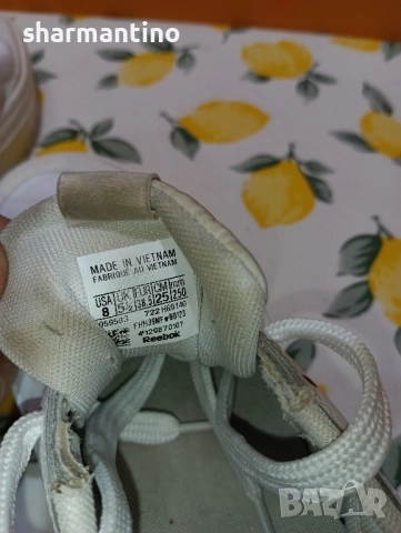 Reebok кожени N 38,5 - 19 лв, снимка 6 - Маратонки - 51746908