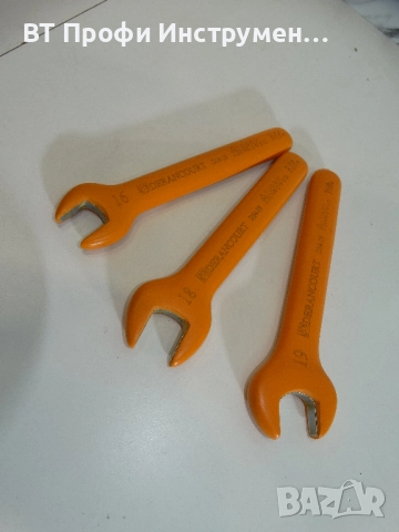 Изолирани гаечни ключове Derancourt - 16 / 18 / 19, снимка 2 - Други инструменти - 51993502