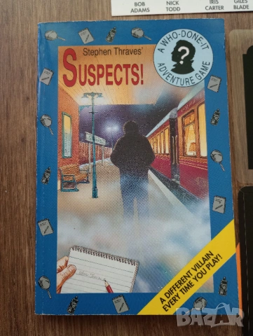 Книга-Игра на Английски Език - Suspects!, снимка 2 - Детски книжки - 54244084