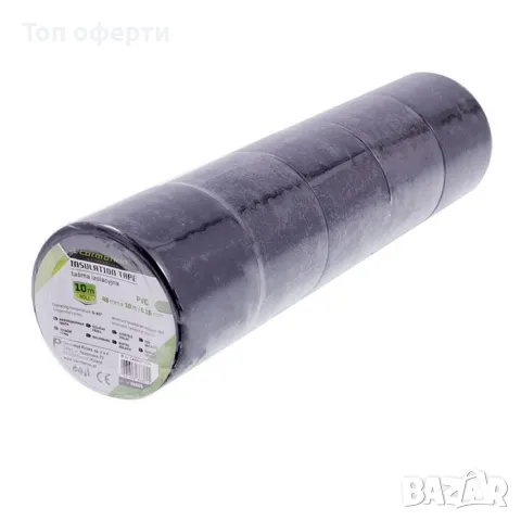Изолирбанд черен 10м - 86805, снимка 2 - Аксесоари и консумативи - 49326039