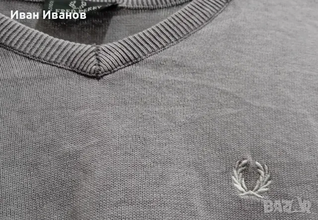 Оригинална фланела Fred Perry, снимка 8 - Блузи - 49147122