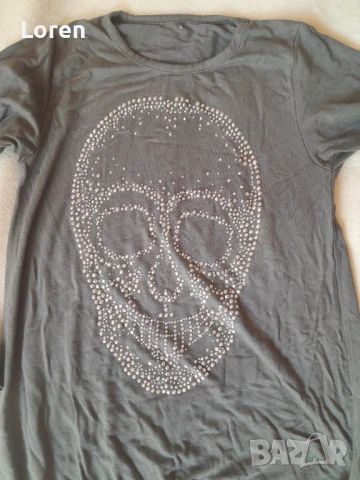 Подарявам!Детска туника със камъчета, снимка 2 - Детски Блузи и туники - 42421017