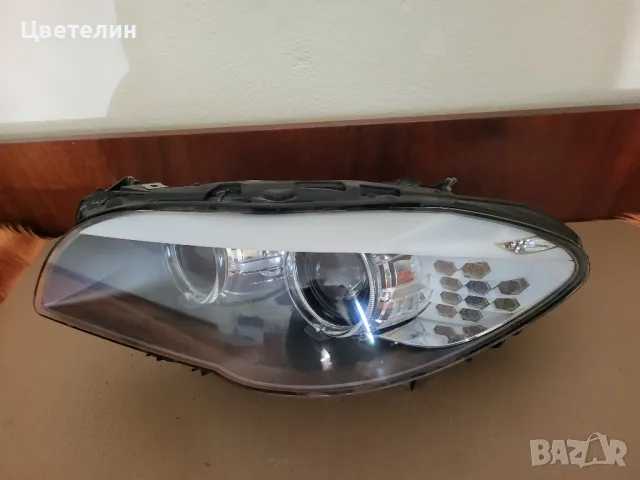Ляв фар BMW 5 F10 F11 ксенон незавиващ lqv far бмв ф 10 11  xenon, снимка 2 - Части - 47817377