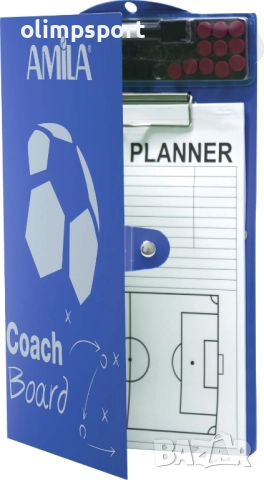 Магнитно треньорско футболно табло 22,5×35,5cm  , снимка 2 - Футбол - 52067322