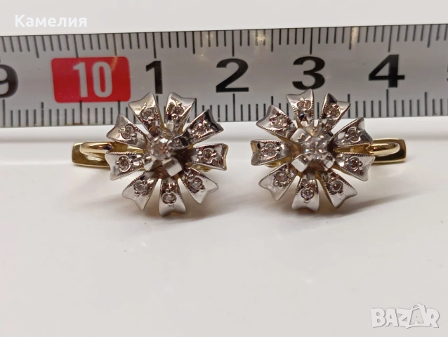 Руско злато , снимка 3 - Обеци - 54004799