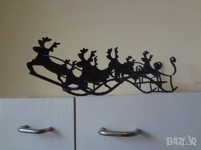 Нов метален свещник с еленчета от Виена, снимка 15 - Декорация за дома - 52794677