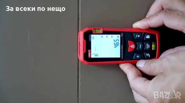 Лазерна Ролетка UNI-T LM50A, снимка 3 - Измервателни инструменти - 51115173