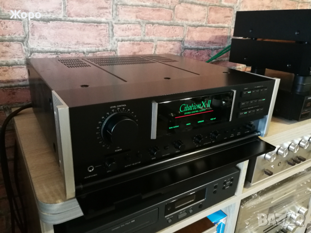 ⏯️С клип. Harman Kardon Citation X II class A preamp dual RIAA MM MC., снимка 2 - Ресийвъри, усилватели, смесителни пултове - 44573765