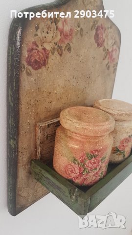 Винтидж дъска с поставка, снимка 2 - Аксесоари за кухня - 31108910