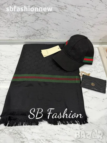 Gucci шапка шал 