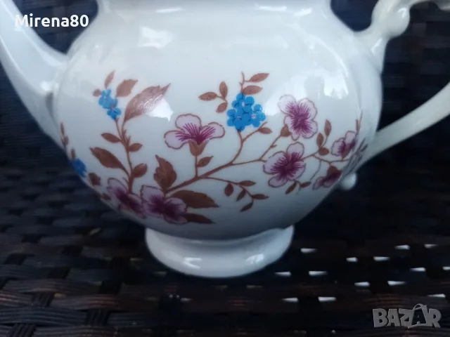 Ретро бароков чайник, снимка 3 - Антикварни и старинни предмети - 56087665