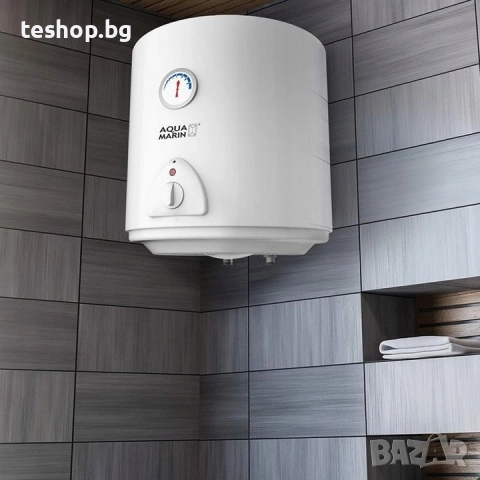 Електрически бойлер 30 литра 1500 W с емайлиран резервоар Аqua Marin