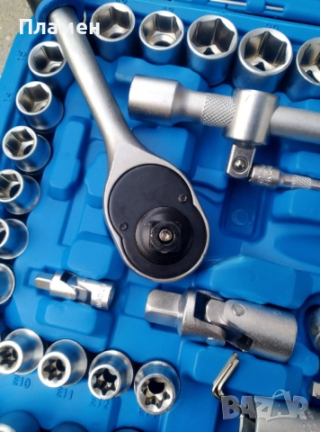 Куфар с инструменти Гидория 108 части хром ванадий MAXFINE, снимка 5 - Гедорета - 52148259