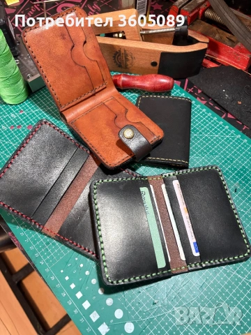  Портфейли  и картхолдери ръчна изработка
