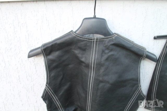 Дамски костюм от естествена кожа , снимка 5 - Костюми - 53999191