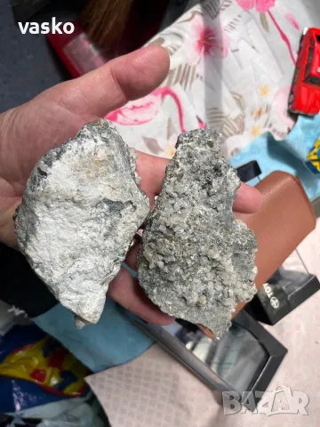 Друзи желязо+пирит+кристал-2 броя, снимка 10 - Други ценни предмети - 50053097