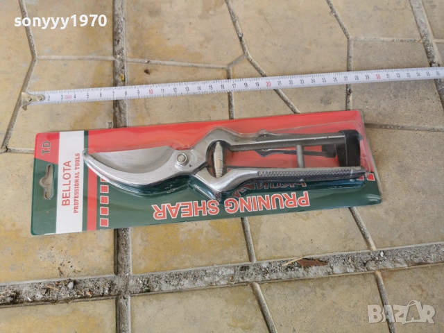 ЛОЗАРСКИ НОЖИЦИ-9 ИНЧА 2204261645, снимка 2 - Градински инструменти - 54280356