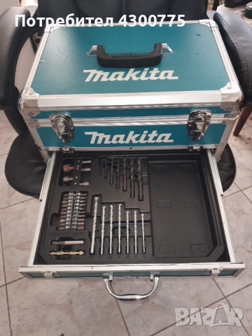 Акумулаторен винтоверт Makita TD127D + Акумулаторен ударен винтоверт Makita HP457D, 18 V, 1.5 Ah, с , снимка 7 - Винтоверти - 53080570