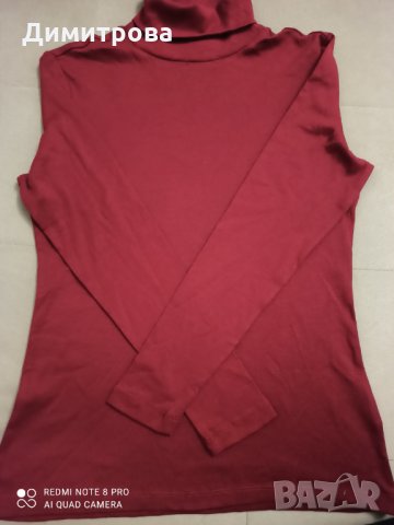Дамска поло блуза, снимка 6 - Блузи с дълъг ръкав и пуловери - 31995835