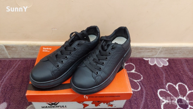 Черни кецки, снимка 5 - Кецове - 52415950