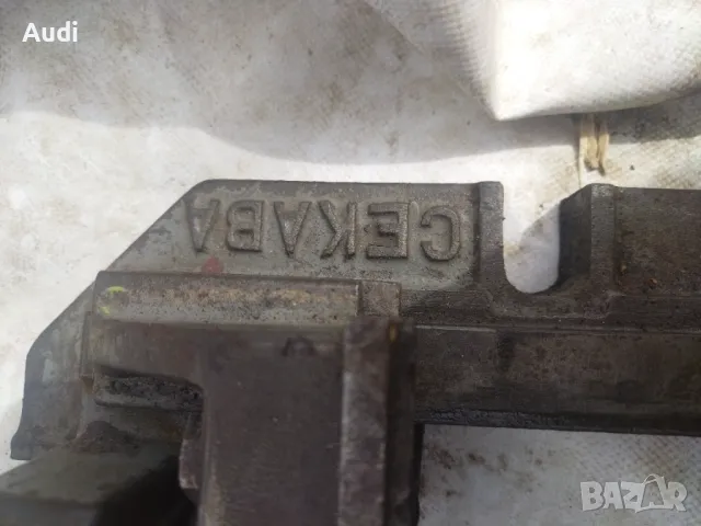 Голямо професионално шлосерско менгеме CEKABА Размери на челюстта Захват max. 100mm, снимка 3 - Менгемета - 49940231