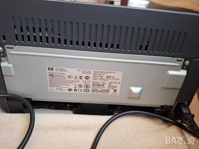 Лазерен принтер HP laserjet p1006,черено-бял печат, снимка 6 - Принтери, копири, скенери - 55978328