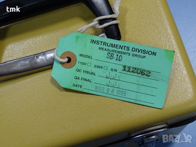 Instruments Division SB-10 измервателен уред, снимка 10 - Други машини и части - 34241711