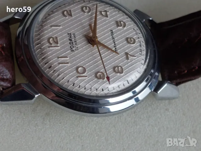 СССР-Руски автоматичен часовник Родина произведен за западния пазар , снимка 9 - Мъжки - 47927888