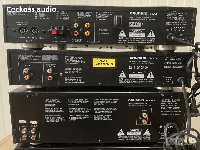 GRUNDIG V 5200 – ЦЯЛ HI-FI СЕТ – 160€, снимка 6 - Ресийвъри, усилватели, смесителни пултове - 55854025