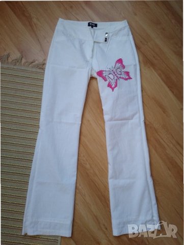 Бял панталон /S, снимка 4 - Панталони - 29419794