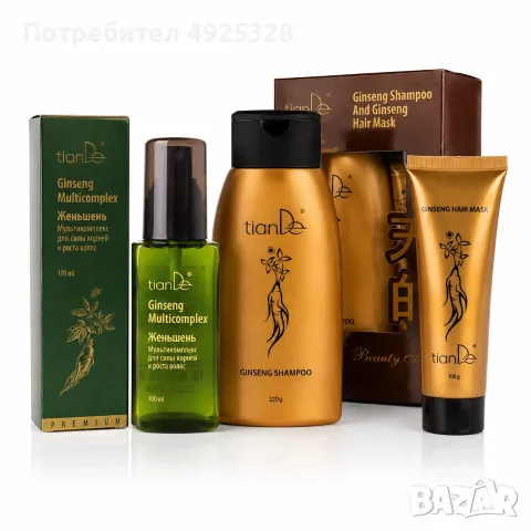Комплект за коса с екстракт от женшен