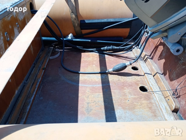 Продавам Лодка RIB-bat 4,50м с конзола, волан с червяк, жила, с д-л Suzuki 25HP, вн. от И-я , снимка 8 - Воден транспорт - 51741750
