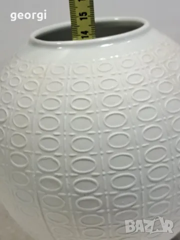 немска порцеланова ваза Royal KPM   11/5, снимка 4 - Вази - 48425610