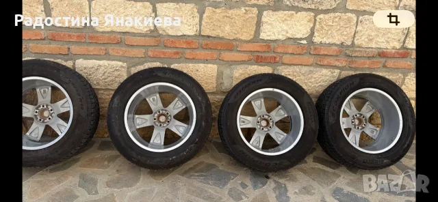 Джанти DEZENT R19 без забележки с  зимни гуми PIRELLI SCORPION 275/55/19 като нови подходящи за SUV, снимка 2 - Гуми и джанти - 55954044