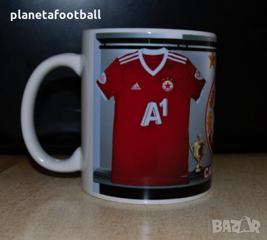 Уникална Футболна Фен Чаша На ЦСКА С Ваше Име И Номер!Чаша на SKA, снимка 9 - Фен артикули - 6979374