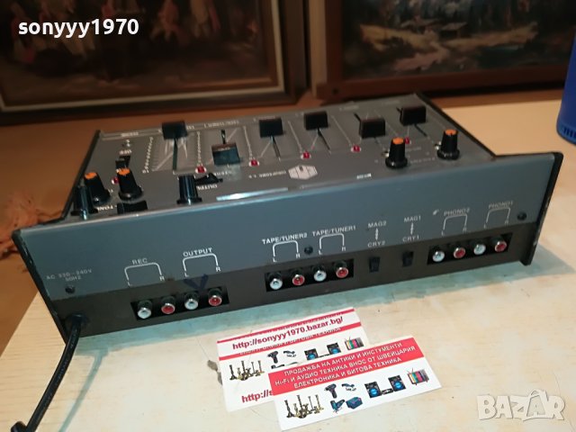 europsonic sm600-made in taiwan-ретро миксер от франция L2607221139, снимка 18 - Ресийвъри, усилватели, смесителни пултове - 37502467