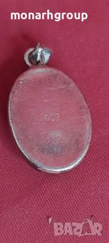 Сребърна висулка , снимка 2 - Колиета, медальони, синджири - 42785089