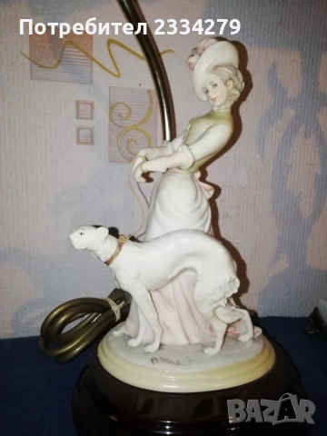 Нощни настолни лампи в бароков и флоренциански стил, снимка 8 - Настолни лампи - 52063072