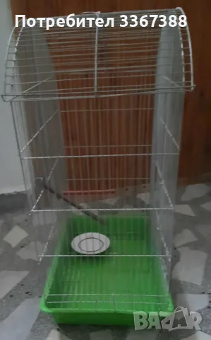 Продавам голяма клетка за папагали , снимка 4 - Папагали - 47315888