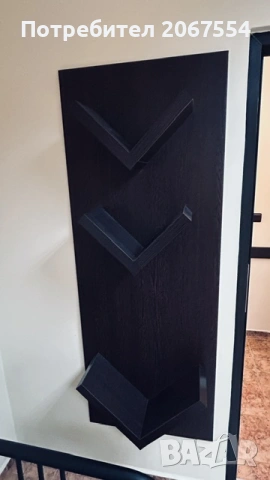 МДФ етажерка с 3 рафта, снимка 2 - Етажерки - 54046583