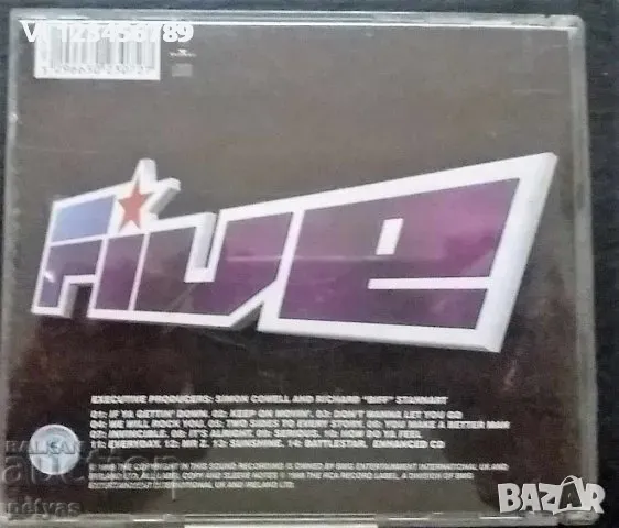 СД - Five (5ive) - Invincible CD, снимка 2 - CD дискове - 48451876