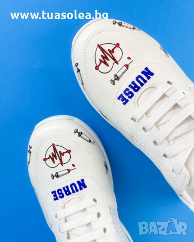 Дамски работни маратонки с олекотена подметка | Марка Tuasolea, снимка 1