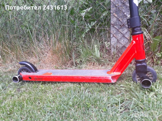 Тротинетка за трикове , снимка 6 - Скейтборд, ховърборд, уейвборд - 36967808