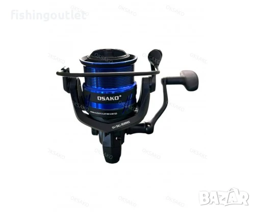 Фидер макара с метално тяло и 11 лагера Osako FDS 5000/6000, снимка 4 - Макари - 50565401