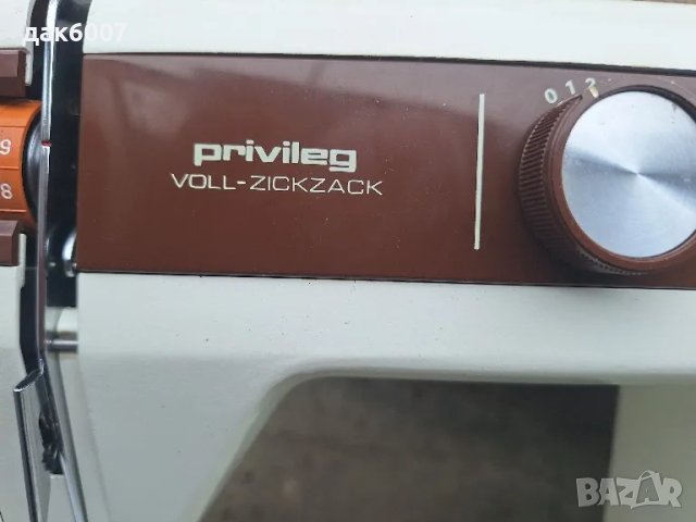 Шевна машина" Privileg-210N", снимка 7 - Шевни машини - 45877937