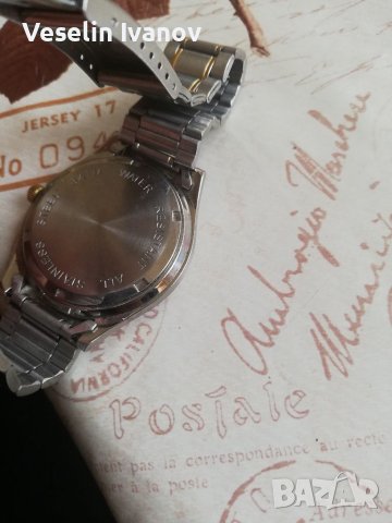 Часовник Bomet quartz 3atm, снимка 7 - Мъжки - 36600858